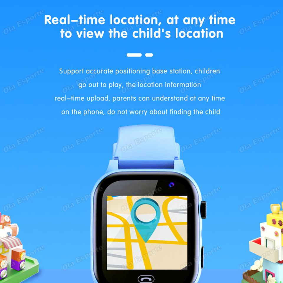 ساعة ذكية للأطفال 2027 بتقنية  - مراجعة Smartwatch Watches For Kid Boy With Gps وسعره