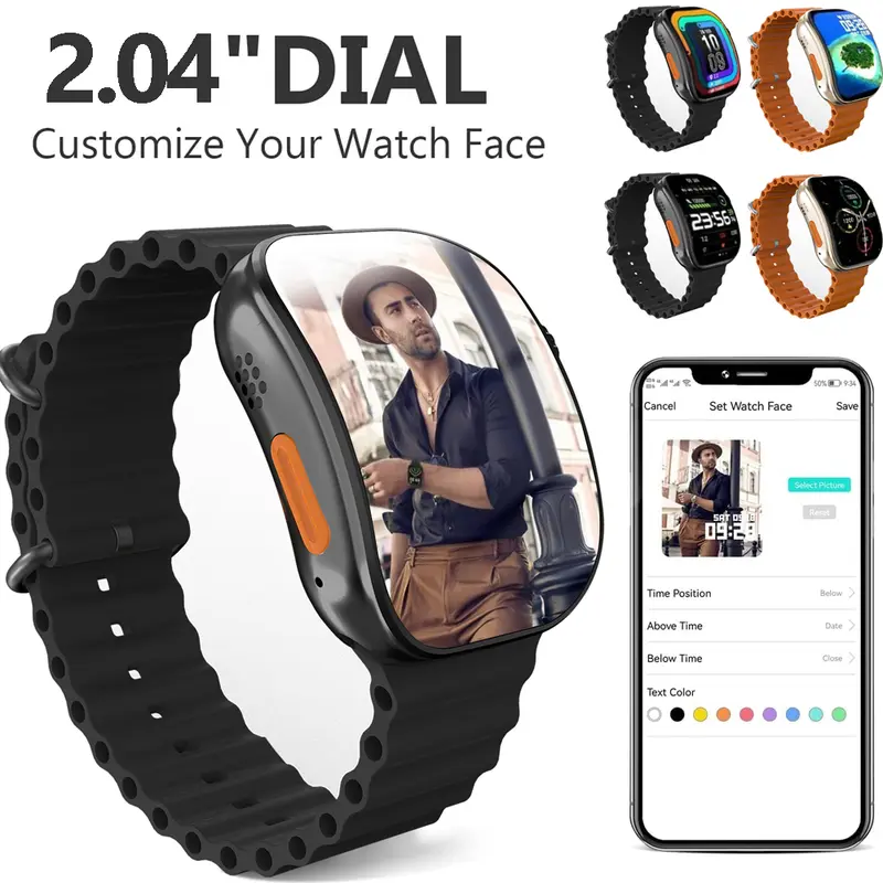 ساعة ذكية للنساء والرجال، شاشة - مراجعة Smartwatch Watches Birthday Gift For Men وسعره