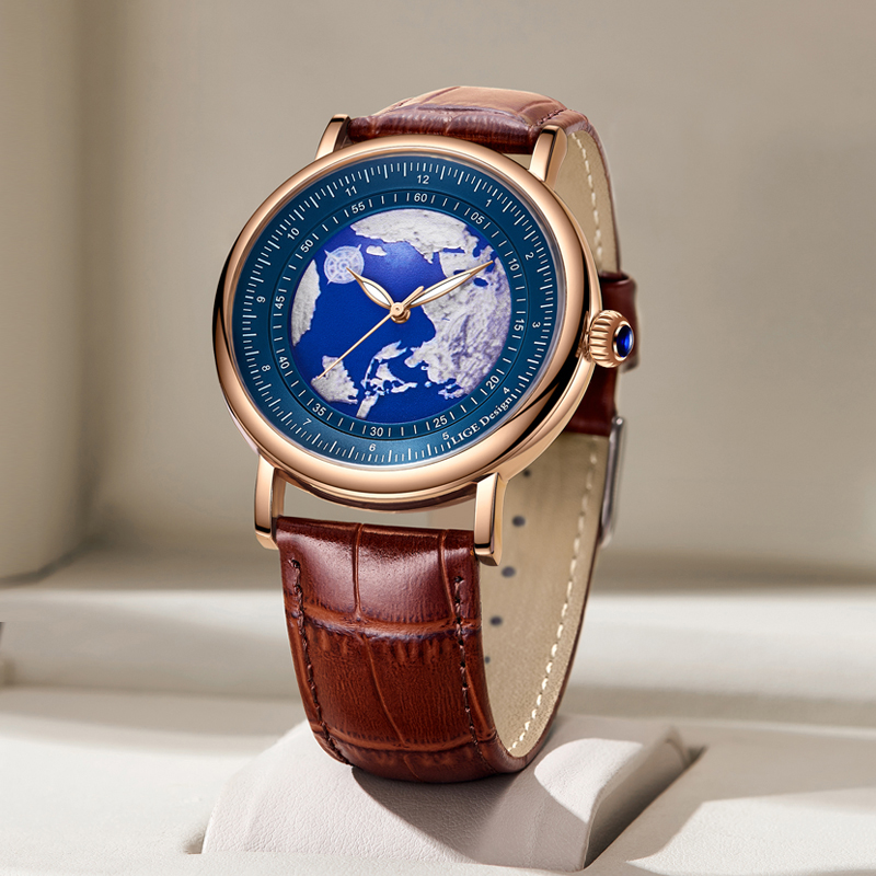 ساعة يد رجالية فاخرة من LIGE 2 - مراجعة Smartwatch New Watches For Men وسعره