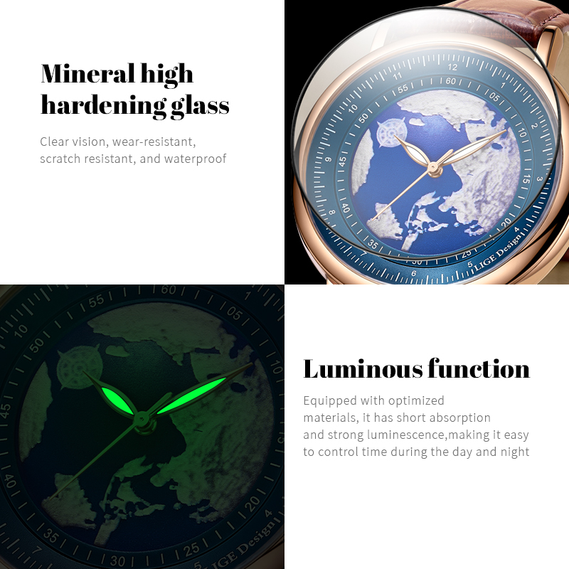 ساعة يد رجالية فاخرة من LIGE 2 - مراجعة Smartwatch New Watches For Men وسعره