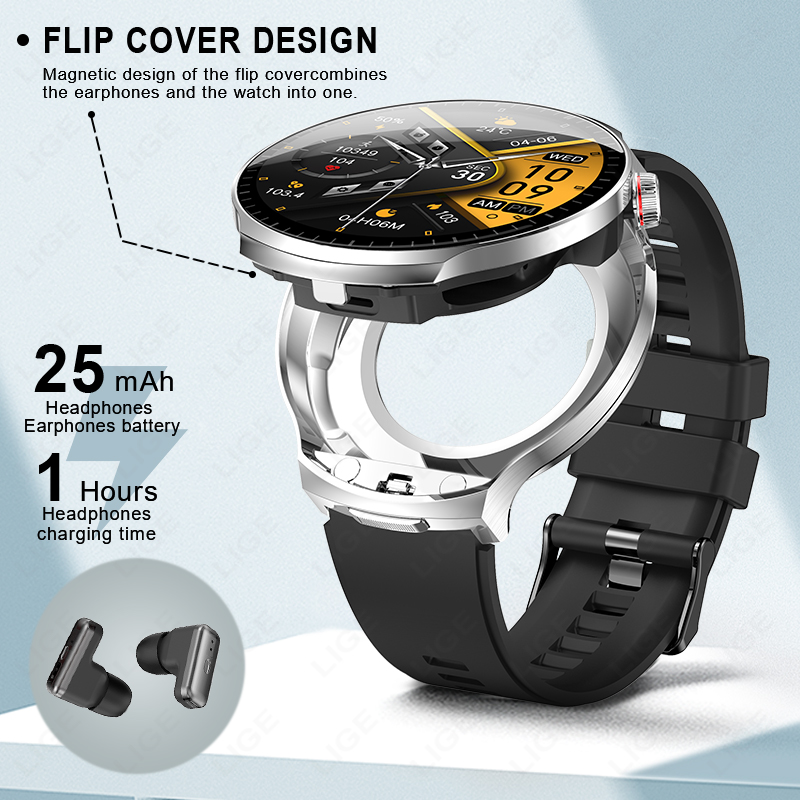 ساعة ذكية للرجال 2 في 1 مع سما - مراجعة Smartwatch Noise Watches For Men وسعره