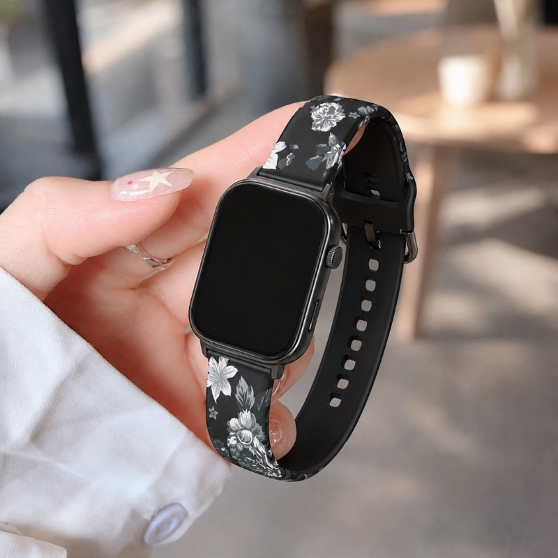 حزام ساعة من السيليكون الناعم  - مراجعة Smartwatch Vintage Watches For Women وسعره