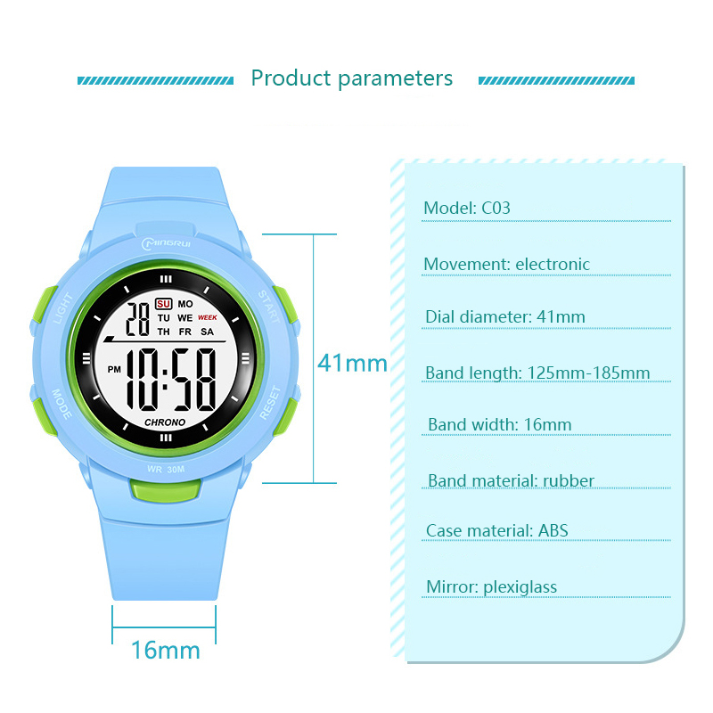 ساعات UTHAI للأطفال، ساعات ريا - مراجعة Smartwatch Digital Watches For Kid Boy With Alarm وسعره